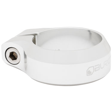Burgtec Seat Clamp 34.9mm Rhodium Silver