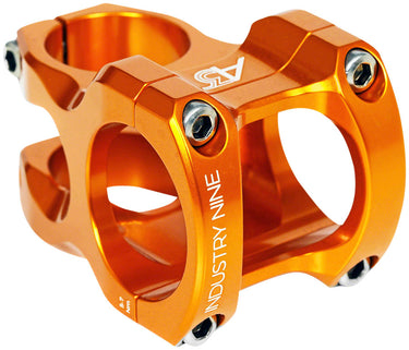 Industry Nine A35 Stem - 40mm 35 Clamp +/-8 1 1/8" Aluminum Orange
