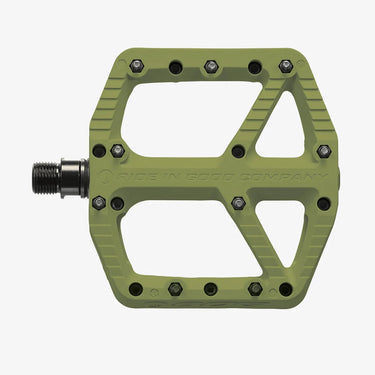 SDG Components Comp Pedal Platform Pedals Body: Composite Spindle: Cr-Mo 9/16'' Olive Green