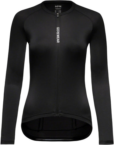 Gorewear Spinshift Long Sleeve Jersey - Black Women's Large/12-14