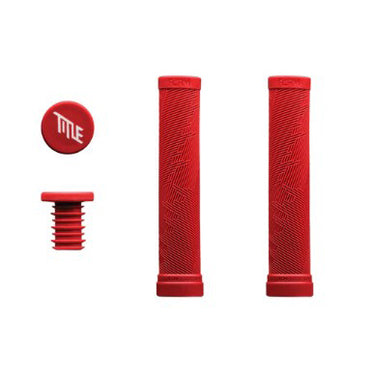Title Form Slip-On Grips Red