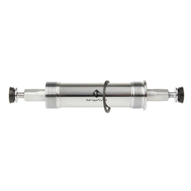 M-Wave Carousel Fat Bike Square Taper BB British 120mm : 179.5mm Silver