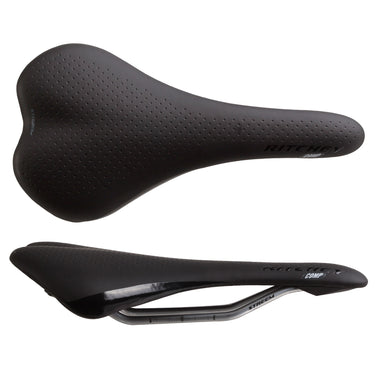 Ritchey Streem Comp Saddle Steel 132mm - Black(NO PKG)