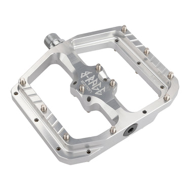 Burgtec Penthouse Flat MK5 B-Rage Edition Pedals Silver