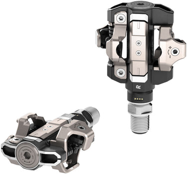 Garmin Rally XC210 Power Meter Pedals - Dual Sided Clipless Alloy 9/16" BLK Pair Dual-Sensing Shimano SPD