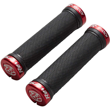 Reverse R-Shock Lock-On Grips 31mm - Black/Red