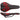 SDG Fly Jr Saddle Steel Rails - Blk/Red