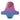 RockShox Fender Front Fender 26''-29'' Full Blue/Pink Fade