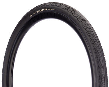 Teravail Washburn Tire - 700 x 50 Tubeless Folding BLK Durable Fast Compound