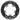 absoluteBLACK Round Chainring 5x110BCD 52T - Black
