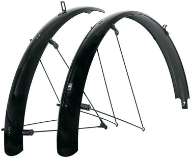 SKS B60 Bluemels Full Coverage Fender Set - 60mm 26 x 1.6-2.1" Black