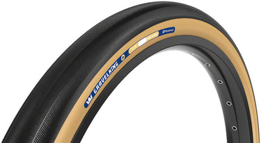 Panaracer GravelKing Slick Plus Tire - 700 x 35 Tubeless Folding Black/Brown
