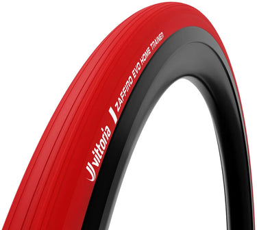 Vittoria Zaffiro EVO Home Trainer Tire - 700 x 23 Clincher Folding Red 1C