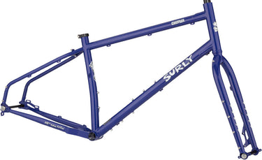 Surly Grappler Frameset - 27.5 Steel Subterranean Homesick Blue Large