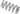 PUSH Industries HyperCoil ELEVENSIX Spring - 250 Series 500lb 65mm Max Stroke