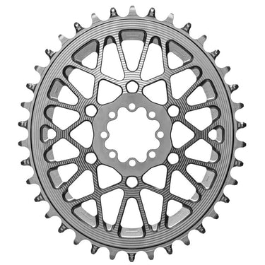 absoluteBLACK Oval Chainring SRAM AXS Gravel 42T - Titanium
