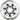 SRAM Centerline X Disc Brake Rotor - 180mm 6-Bolt Steel Bolts Silver/Black