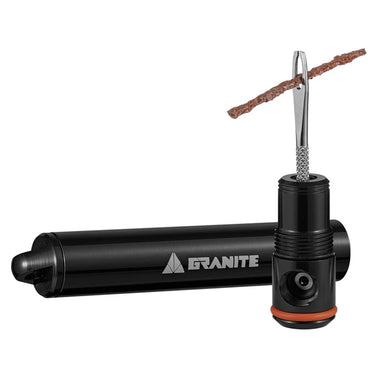 Granite-Design Suture Aero Tire Plug Kit with Integrated CO2 Black