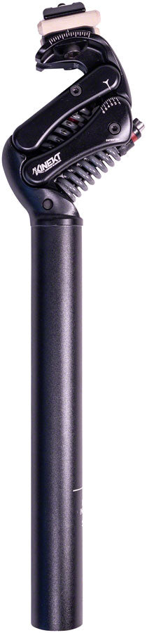 Cirrus Kinekt Suspension Seatpost - Aluminum 27.2 350mm LR- 80-180lb Rider BLK