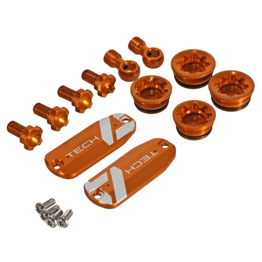 Hope Tech 4 V4 Custom Color Kit Orange