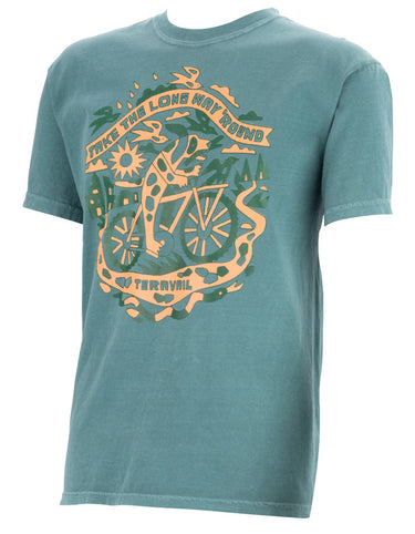 Teravail Artist Series: Joshua Noom T-Shirt - Emerald Green Unisex 2X-Large