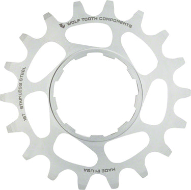 Wolf Tooth Single Speed Stainless Steel Cog - 16t Compatible 3/32" Chains