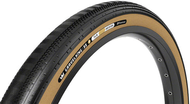 Panaracer GravelKing SS R Tire - 700 x 30 Tubeless Folding Black/Amber