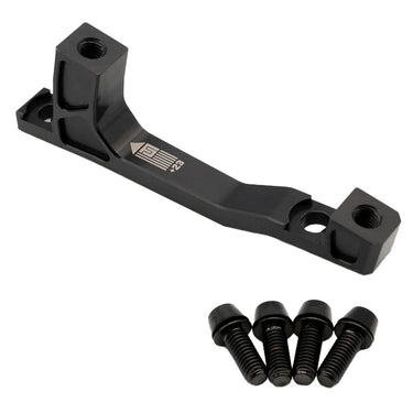 Freedom Coast Post Mount Brake Adapter 160/180mm+23 Black