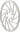 SRAM CenterLine Disc Brake Rotor - 203mm 6-Bolt 1.85mm