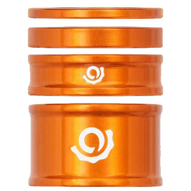 Industry Nine Headset Combo Spacer Kit 1-1/8" Set/4 Orange