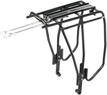 Topeak Uni Super Tourist Fat Disc Rear Rack - Fits 24-26" Fat Tires MTX 2.0 BLK