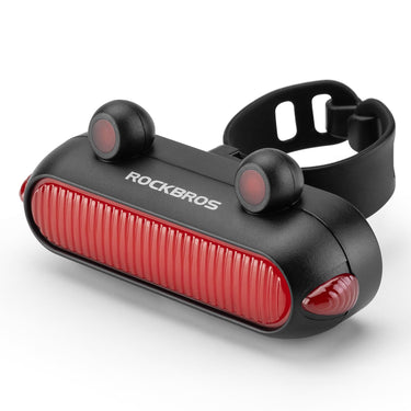 ROCKBROS Bike Frog Taillight - IPX6 Waterproof, USB Rechargeable, 6 Modes, Brake Light - Gio's Outdoors -ROCKBROSUSA