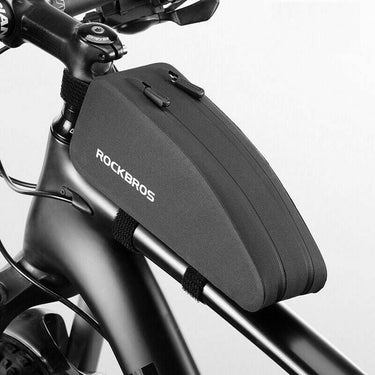 ROCKBROS Double Zipper Top Tube Bag Frame Fitted Bike Bag Front Frame Bag - Gio's Outdoors -ROCKBROSUSA