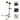 ROCKBROS Adjustable Aluminium Alloy Bike Repair Stand - 60 lb Capacity - Gio's Outdoors -ROCKBROSUSA