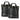 Sustainable Eco-Friendly Recycled Tire 12L Waterproof Bike Panniers ROAD TO SKY - Gio's Outdoors -ROCKBROSUSA