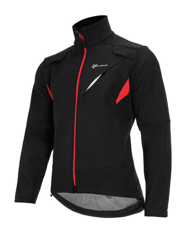 Winter Cycling Jacket Fleece Thermal Warm Windproof Water-Resistant - Gio's Outdoors -ROCKBROSUSA