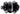 Shutter Precision PD-8 IS-Disc Front Q/R Hub 9x100mm 32h - Black