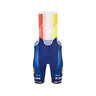 Short Santini Trek Replica Bib Small Blue/Yellow