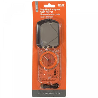 SOL Sighting Compass with Mirror - Gio's Outdoors