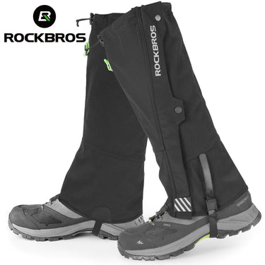 ROCKBROS Leg Warmer Breathable Reflective Outdoor Cycling Sports Boot Cover - Gio's Outdoors -ROCKBROSUSA
