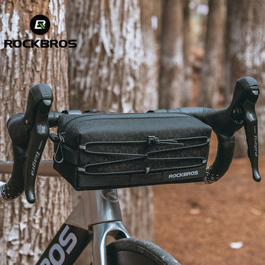 ROCKBROS Cycling Handlebar Bag 2L Portable Shoulder Bag Bike Bicycle Frame Bag - Gio's Outdoors -ROCKBROSUSA