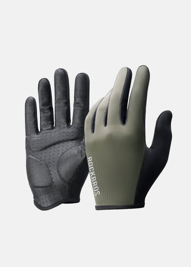 ROCKBROS Road-to-Sky Fine Sheepskin Full Finger Gloves - Gio's Outdoors -ROCKBROSUSA