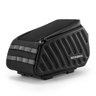 ROCKBROS Hard Shell EVA Bike Rack Bags Waterproof with Lock 7.5L - Gio's Outdoors -ROCKBROSUSA
