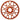 Wheels Manufacturing Gravel Direct Mount Chainring - 46t SRAM 8-Bolt Direct Mount 6.5mm Inboard Offset T-Type Chain Compatible Orange