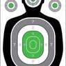 100 EZ2C 12"x18" Green Silhouette Paper Shooting Target, Premium USA Made Peel-Off Pad of 100 - Gio's Outdoors -EZ2C Targets