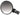 Third Eye Bar End Mirror Black