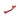 Reverse Disc Brake Adapter PM-PM 203 Front Red