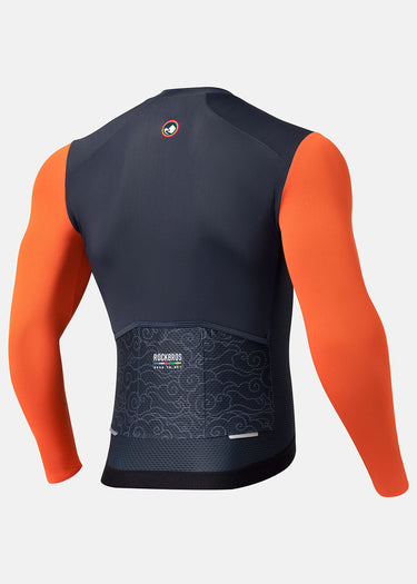 【ROAD TO SKY】by ROCKBROS Men's Long-Sleeve Cycling Jersey in Various Colours - Gio's Outdoors -ROCKBROSUSA