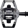 HT Components T2 Pedals - Dual Sided Clipless Platform Aluminum 9/16" Stealth BLK