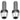 Better Bolts Ti Post Mount Caliper Bolts 18mm Silver 2/Count